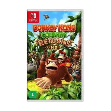 Imagem de Jogo Donkey Kong Country Returns HD, Nintendo Switch - NT000019NSW-Unissex