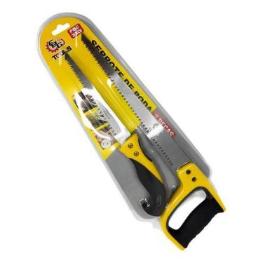 Imagem de Kit Jardim Serra E Serrote Poda Lâmina Afiada 29cm E 18cm - Nilo-Impor