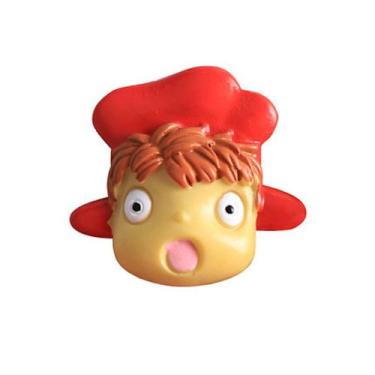 Imagem de Desenho animado infantil Anime Ponyos on Cliffs com ímã de geladeira -