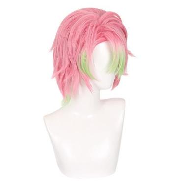 Imagem de Peruca de cosplay Kanrojis Mitsuris com cabelo sintético para Hallowee