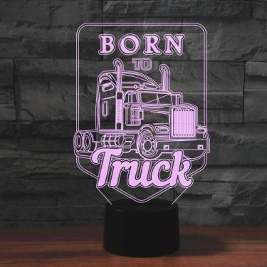 Imagem de Caminhões Night Light 3D LED Color Changing Borns para crianças - yiwe