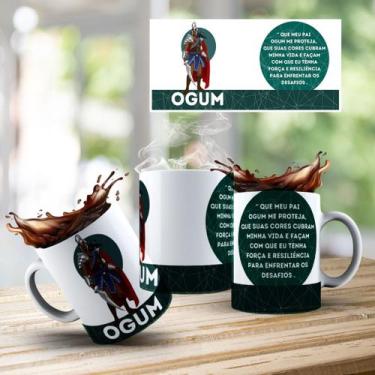 Imagem de caneca orixá oxum Ogum yansa Oxossi ossain Oxumarê Exu oxalá Omolu - N