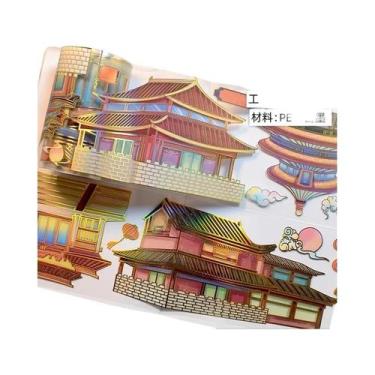 Imagem de Fitas Decorativas PET Washi Para Planner, Artesanato DIY, Scrapbooking