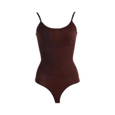 Imagem de Body Modelador Feminino De Corpo Inteiro, Sem Costura, De Alta Elastic