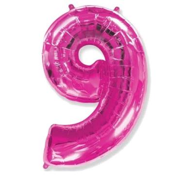 Imagem de Balão 40 Números Metalizado Aniversário Festa Decorações - CRGFESTAS, 