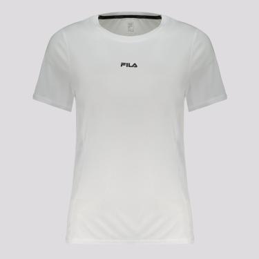Imagem de Camiseta Fila Core Run Feminina Branca-Feminino
