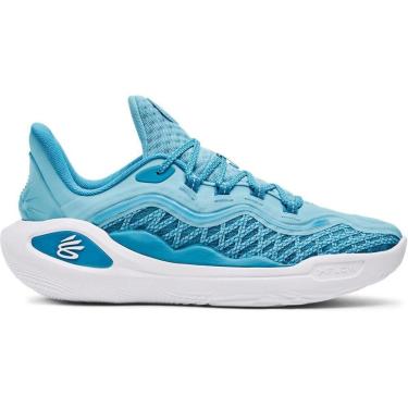 Imagem de Tênis de Basquete Under Armour Curry 11 Mouthguard 44 Azul-Unissex