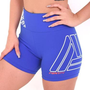 Imagem de Short Feminino Fitness Insanity Diamond Cor:PretoTamanho:GG, GG