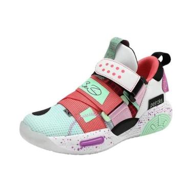 Imagem de Tênis De Basquete Leves E Antiderrapantes Para Meninos E Meninas, Calç