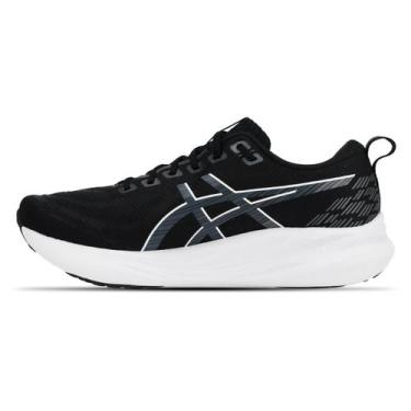 Imagem de Tênis Gel Hypersonic 6 - Preto/Branco - ASICS, 42