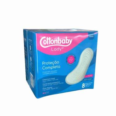 Imagem de Absorvente Cottonbaby Lady Sem Abas Suave c/8 Unidades
