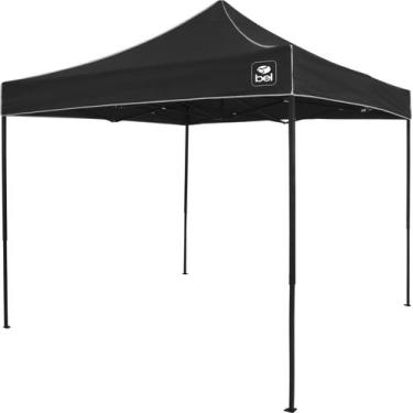 Imagem de Tenda Gazebo Dobrável 3 x 3m Pagoda Flex Preta Bel, Único