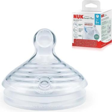 Imagem de Bico Para Mamadeira NUK Essence Smart Flow Fluxo Médio 6+ PA7014-2U