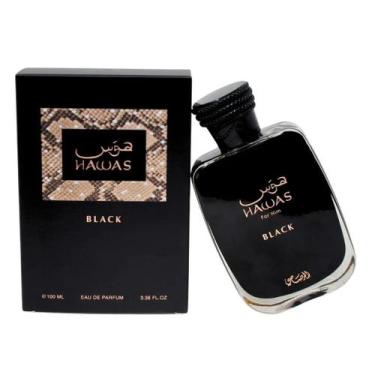 Imagem de Perfume Arabe Hawas Black Rasasi Eau de Parfum 100ml