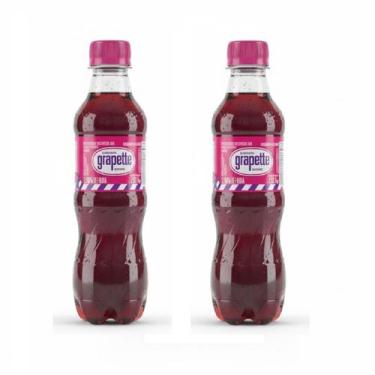 Imagem de kit com 6 unidades Refrigerante Grapette 290ml framboesa, 6 unidades
