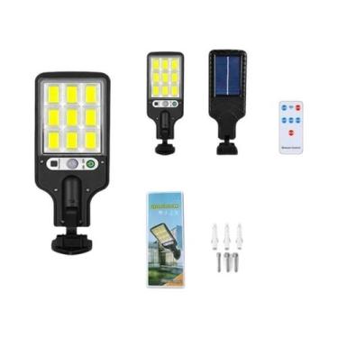 Imagem de Lanterna Solar LED Externa 2025 Potente Com 3 Modos E Controle Remoto 