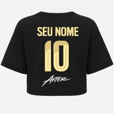 Imagem de Cropped Oversized Brasil X After X Copa do Mundo 2026 - Edição Especia