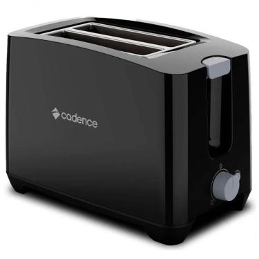 Imagem de Torradeira Elétrica Luxx Black 750W 220V para 2 Fatias com 7 Níveis de Tostagem Cadence