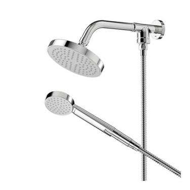 Imagem de Chuveiro 150mm Cromado com Desviador Eden 00985606 Docol