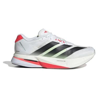 Imagem de Tênis Adidas Adizero Boston 13 Branco e Preto Masculino, 40