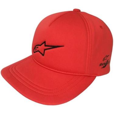 Imagem de Boné Alpinestars Compressor Tech, Vermelho, P/M
