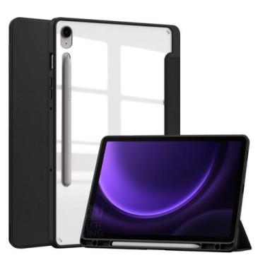 Imagem de Capa fundo acrilico transparente para Galaxy S9 Fe 10,9 - TECH KING