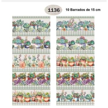 Imagem de 10 Barrados de 15 cm Igaratinga - Ref. 1136 para Pano de Copa