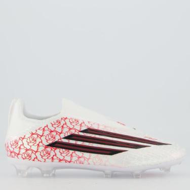 Imagem de Chuteira Adidas F50 League LL/FG/MG/LY Campo Juvenil Branca, 35