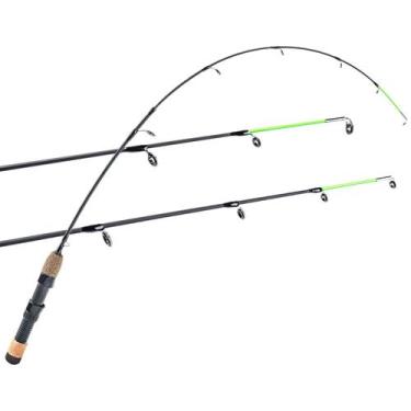 Imagem de Vara De Pesca No Gelo Ultra-leve De 32 Polegadas Goture Com 2 Pontas, 