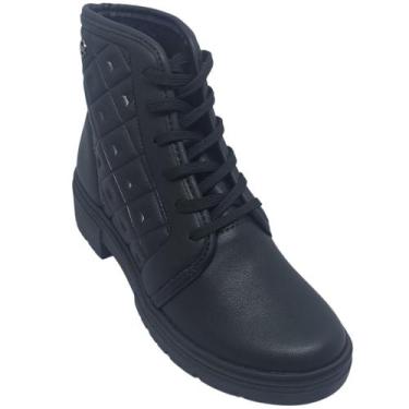 Imagem de Bota Dakota Feminina Casual com Detalhe Lateral, Almeria preto, 36