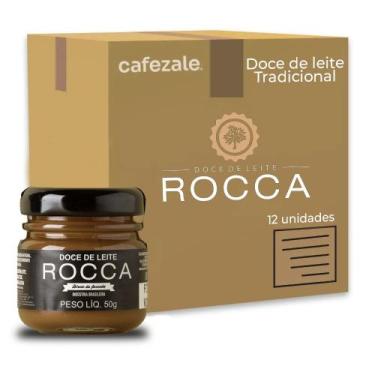Imagem de Doce de Leite Rocca Tradicional Kit 12 Potes de 50g