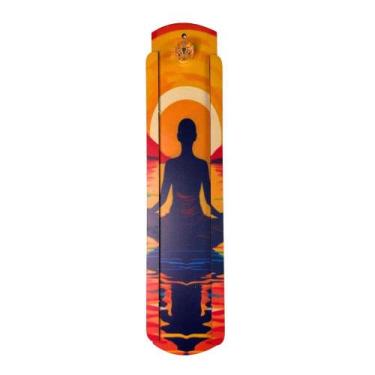 Imagem de Incensário para Meditação em MDF - 25,5cm x 6cm - no-brand, Pizazz
