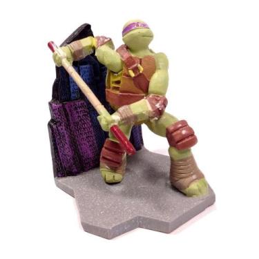 Imagem de Tartarugas ninjas donatelo enfeite resina p/ aquarios tmnt22 - PENN PL