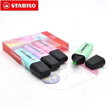 Imagem de Marca Texto Stabilo Boss Pastel - Kit com  4 Cores