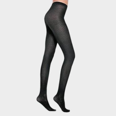 Imagem de Meia Calça Lupo Stylish Fio 60 5804, Marrom escuro, M