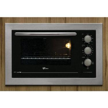 Imagem de Forno Elétrico de Embutir Fischer Fit Line 34493 48L Inox Escovado com