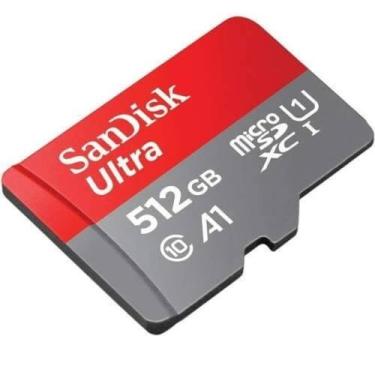 Imagem de Cartao Microsd 512GB Sandisk Ultra 150MB/s C10