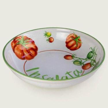 Imagem de Tigela Em Cerâmica Insalata Italiana G Luiz Salvador - Un