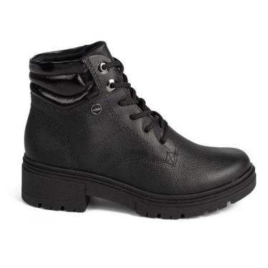 Imagem de Coturno Feminino Dakota Bota Em Couro Tratorado D0451, Preto, 37