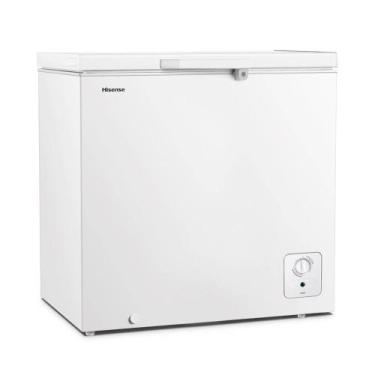 Imagem de Freezer Horizontal Hisense Defrost 198 Litros 110V, Branco, 110V