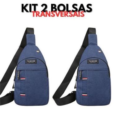 Imagem de Pochete Masculina Transversal Impermeável Mochila de Peito Bolsa Tirac