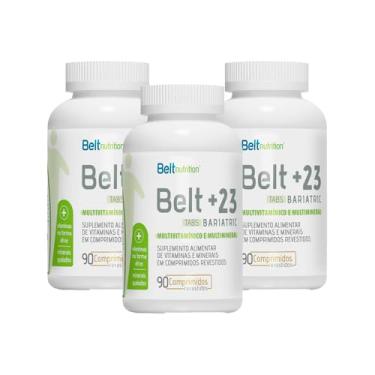 Imagem de Belt Nutrition 3x Belt + 23 Bariatric Plus 90 Comprimidos