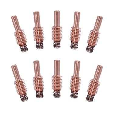 Imagem de 10 peças de consumíveis de corte de plasma 220842 para eletrodos 65/85/105..
