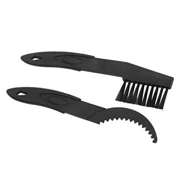 Imagem de Limpador de corrente de bicicleta, kit de escova de bicicleta portátil para canto de roda dentada