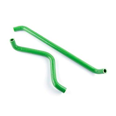 Imagem de LUXERAD Mangueira de silicone off-road 3 camadas 4,5 mm desempenho ATV para SUZUKI LT250R LT 250 1985-1992 (verde)