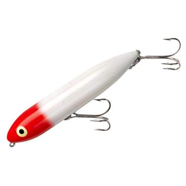 Imagem de Heddon Isca de pesca Zara Spook Topwater – isca lendária para passear com cachorro, cabeça vermelha, Zara Spook (2,5 g)