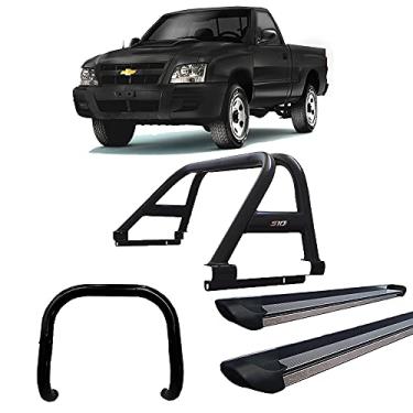 Imagem de Kit Santo Ant Duplo+Quebra Mato+Estribo Pers S10 94/11 PRETO