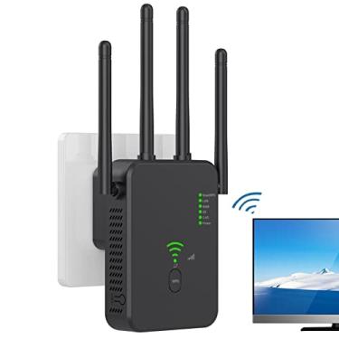 Imagem de sinal roteador sem fio - Repetidor WiFi Booster Internet para Casa - sinal roteador sem fio fácil