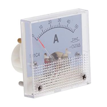 Imagem de PAINEL PRO ANALÓGICO AMP MEDIDOR VOLTÍMETRO MEDIDOR 91C4 0-15A/0-20A/0-30A/ 50A 75MV, 50A (75mV)