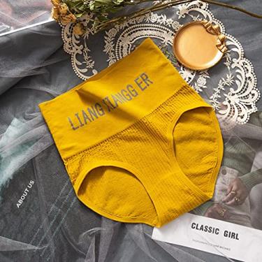 Imagem de Ark Art Calcinha Cintura Alta Feminina Lingerie Letra Lingerie Para Mulheres Cintura Alta Espartilho Íntimo